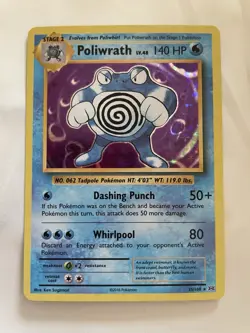 Pokemon Poliwrath XY Evolutions 025/108 Holo 2016 NM 🌊 - Image 1