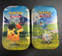 Pokemon TCG Ascended Heroes Mini Tin EMPTY Pikachu & Togepi 2026 No Packs Storag - Image 1