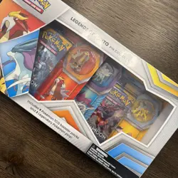 Pokemon TCG Legends of Johto Pin Collection Box - New Sealed (9 Packs, 3 Pins) - Image 5