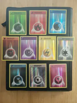 Pokemon XY Evolutions Energy set of 10 Reverse Holofoil #90-99/108 - Image 1