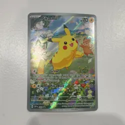 Pokemon Pikachu Promo Holo 088 SVP Scarlet & Violet Basic 70 HP Pika Bolt Card - Image 1