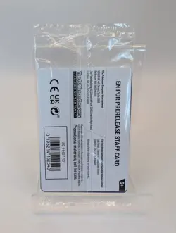 Pokemon Perfect Order Prerelease Staff Promos - Sealed MEP 064-067 - Image 2