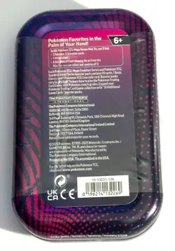 Pokemon TCG Mega Evolutions Mega Heros Mini Tin Latios Factory Sealed ! - Image 2