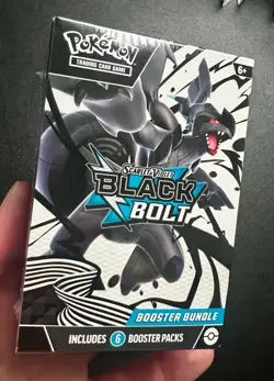 Pokemon TCG Scarlet & Violet Black Bolt Booster Bundle - New Factory Sealed - Image 1