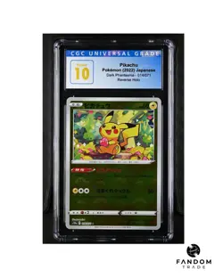 CGC 10 PRISTINE Pikachu Pokeball Reverse 014/071 Pokemon Dark Phantasma - Image 1