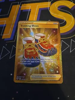 Pokemon TCG - Trekking Shoes 215/189 Near Mint Secret Rare Astral Radiance Holo - Image 1