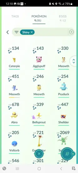 Pokemon Go (Stage 30) Shiny Sloth Visor ( 51 Shinys )( 1 Million Stardust) - Image 3