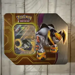 Pokemon TCG Paradox Destinies Tin IRON BOULDER EX - Sealed - Image 1