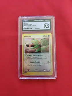 Pokemon: Kecleon #18/100 EX Sandstorm Reverse Holo 2003 Vintage - CGC 9.5 - A80 - Image 1
