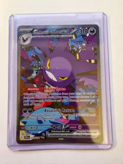 Team Rocket's Crobat ex 234/182 Special Illustration Rare Destined Rivals NM/M - Image 2