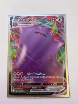 Ditto VMAX 051/072 Holo VMAX Rare Shining Fates NM/M - Image 2