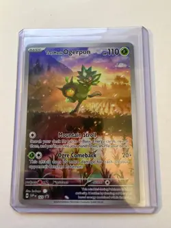 Teal Mask Ogerpon 123 Holo Promo Scarlet & Violet Promo NM/M - Image 2