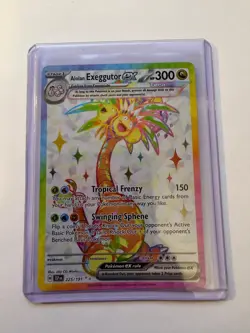 Alolan Exeggutor ex 225/191 Ultra Rare Surging Sparks NM/M - Image 2