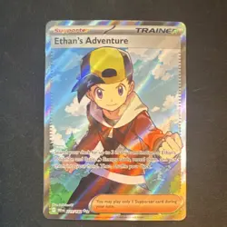 The Pokemon Company Ethan's Adventure 221/182 Sv10 Ultra Rare Holo - Image 1