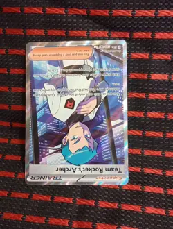 Pokemon TCG Team Rockets Archer 223/182 SV10 Destined Rivals NM - Image 3
