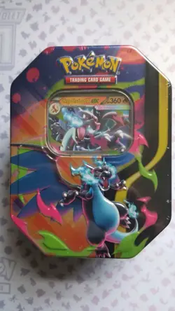 Pokemon TCG Mega Charizard Ex Tin - X EX Promo SEALED - Image 1