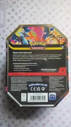 Pokemon TCG Mega Charizard Ex Tin - X EX Promo SEALED - Image 2