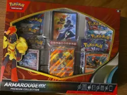Armarouge ex Pokemon Scarlet & Violet TCG Premium Collection New, Sealed Box - Image 1