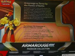 Armarouge ex Pokemon Scarlet & Violet TCG Premium Collection New, Sealed Box - Image 2