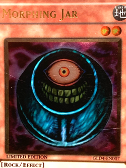 yugioh Morphing Jar GLD4-EN007 Gold ultra rare limited edition near mint - Image 4