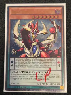 *Italian* Odd-Eyes Pendulum Dragon - DUEA-EN004 - Ultimate Rare - 1st Ed LP - Image 1