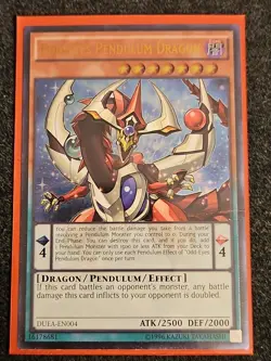 Yugioh! Odd-Eyes Pendulum Dragon - DUEA-EN004 - Ultimate Rare - Unlimited MP - Image 1