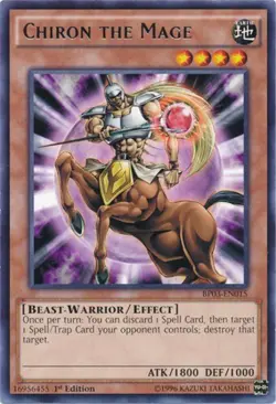 Chiron the Mage - BP03-EN015 - Rare - 1st Edition x3 - Lightly Played - Image 1