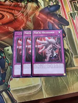 3X Yad'al-Hecahands Rare PHRE-EN011 Rare 1ST ED NM Yugioh - Image 1