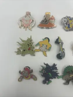 15x Different Official Pokemon Enamel Collector Pin Lot Mega Tyranitar Pikachu + - Image 4