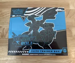 Pokemon TCG Scarlet & Violet - Black Bolt Elite Trainer Box ETB - NEW & SEALED - Image 1