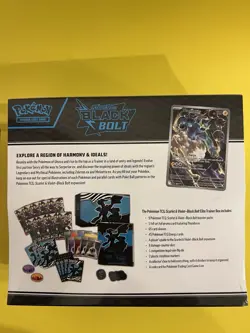 Pokemon Scarlet & Violet Black Bolt ETB Elite Trainer Box New Factory Sealed - Image 2