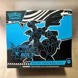 Pokemon Scarlet & Violet Black Bolt ETB Elite Trainer Box (New/Sealed) - Image 1