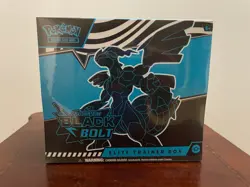 Pokemon Scarlet & Violet Black Bolt ETB Elite Trainer Box - NEW SEALED 🔥🚀🔥 - Image 1