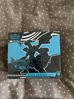 Pokemon TCG Scarlet Violet Black Bolt Elite Trainer Box ETB New Sealed - Image 1