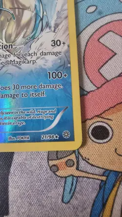 Pokemon TCG XY Ancient Origins Gyarados 21/98 Reverse Holo LP - Image 3