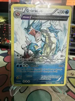 2015 POKEMON XY ANCIENT ORIGINS #21/98 GYARADOS HOLO- LP - Image 1