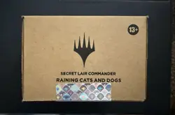Raining Cats and Dogs Commander Deck Secret Lair Sealed MTG New Never Opened - Image 1