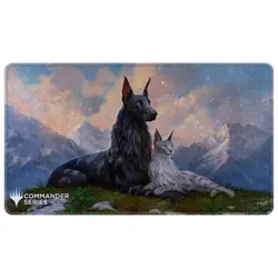 MTG Commander Series #8 Rin and Seri, Inseparable Holofoil Playmat - Image 1