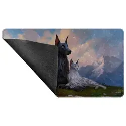 MTG Commander Series #8 Rin and Seri, Inseparable Holofoil Playmat - Image 2