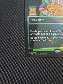 Ninja Pizza (Borderless) (Surge Foil) Commander: Teenage Mutant Ninja Turtles... - Image 5