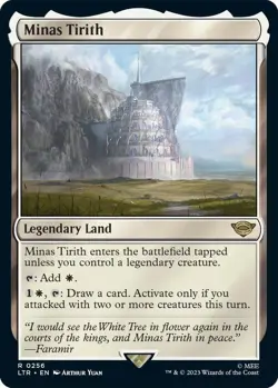 MTG - Minas Tirith (LTR) - Brand New - NM/NP - Image 1