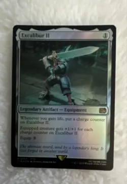 MTG: Excalibur II Final Fantasy Foil Legendary Artifact - Image 1