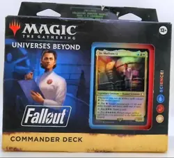 MTG Fallout Science Commander Deck Dr Madison Li Universes Beyond New Sealed - Image 1