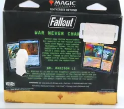 MTG Fallout Science Commander Deck Dr Madison Li Universes Beyond New Sealed - Image 2