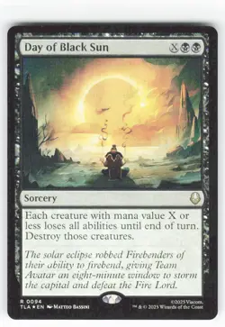 Day of Black Sun 94 Avatar: The Last Airbender NM R Foil - Image 1