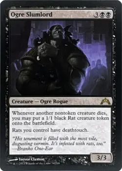 Ogre Slumlord (#74) - Gatecrash - MTG Magic: The Gathering - LP - Image 1