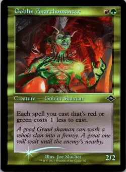 Goblin Anarchomancer (Retro Frame) 421 Modern Horizons 2 MTG Foil LP - Image 1