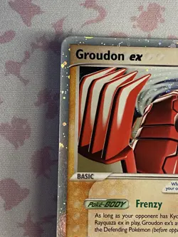 Pokemon Card Groudon ex 038 EX Collectors Tins Black Star Promo Nintendo Holo LP - Image 2
