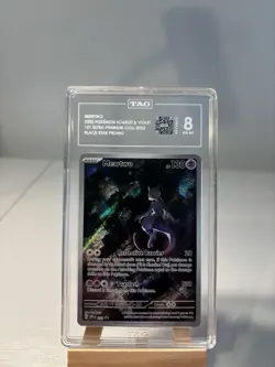 Pokemon Mewtwo Holo Promo 052 Sv: Scarlet & Violet Promo Cards TAG 8 - Image 1