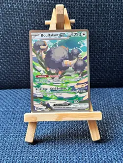 Pokemon Bouffalant ex 170/086 SV: White Flare Special Illustration Rare NM - Image 1